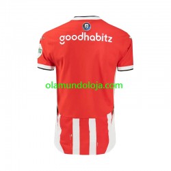 Camisola PSV Eindhoven Homem Equipamento Primeiro 2024-2025 Manga Curta